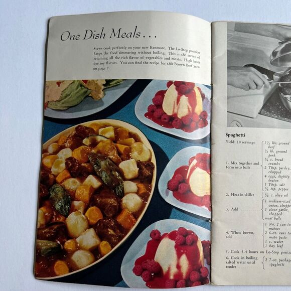 Vintage 1949 Cookbook Gas Cookery with your Kenmore Paperback - Picture 7 of 14